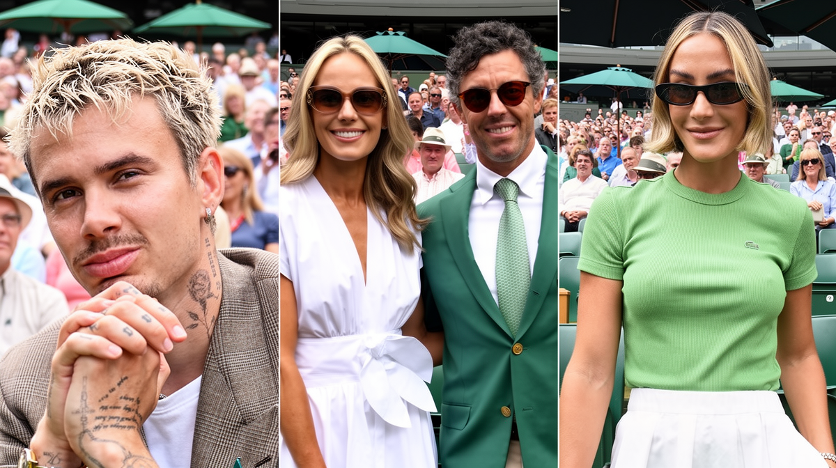 欧皇体育 - 24小时直击 | Wimbledon 2026 第3日：、Rory McIlroy与Frankie Bridge 现场观战 - 欧皇体育